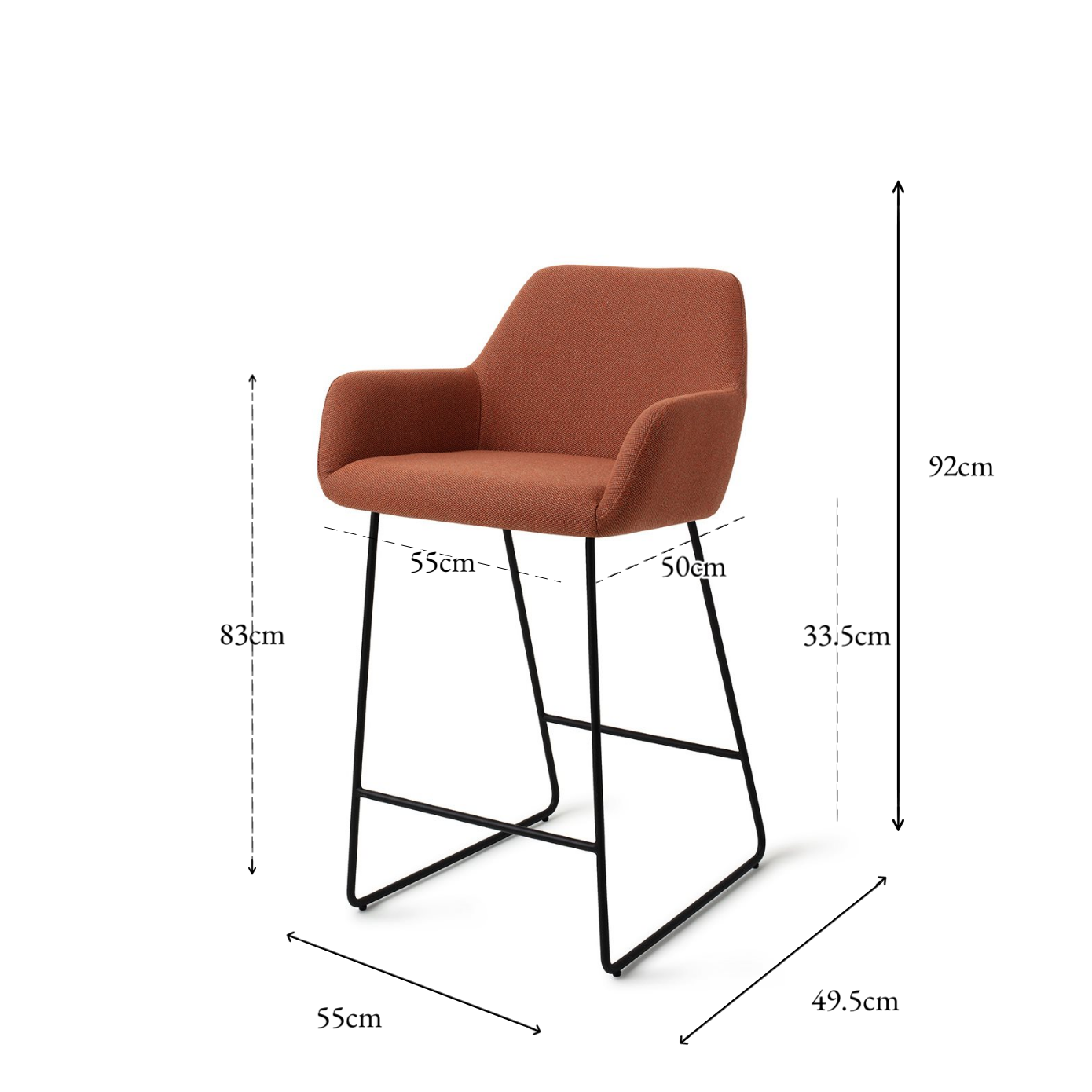 Hiroo Bar Stuhl Herdharmonie