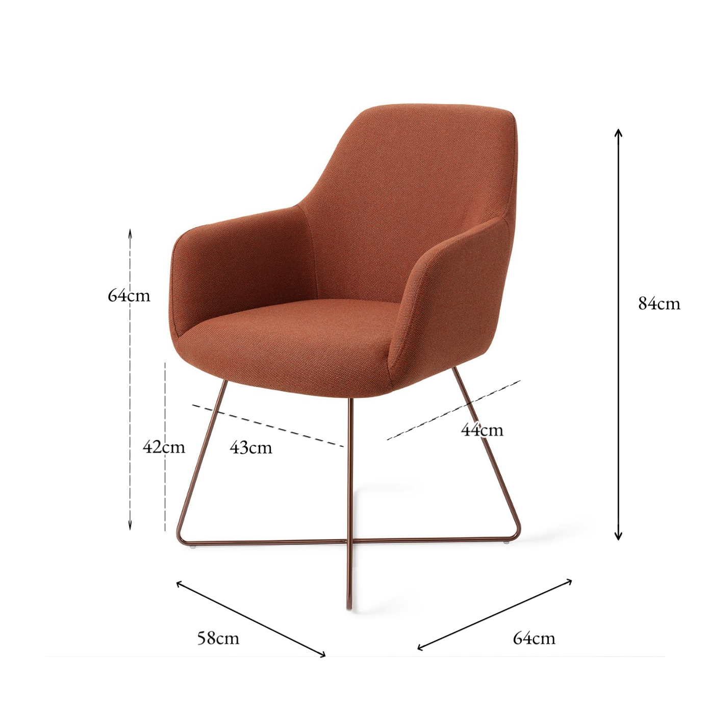 Hiroo Essstuhl Herdharmonie