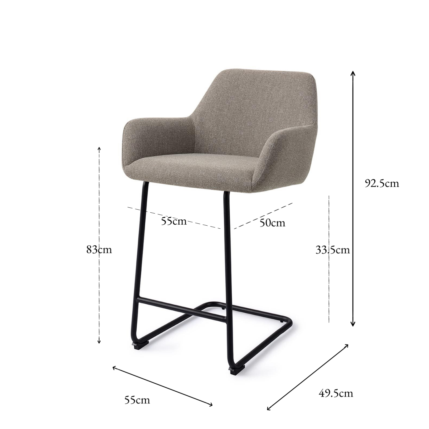 Hiroo Bar Stuhl Nebel Fusion