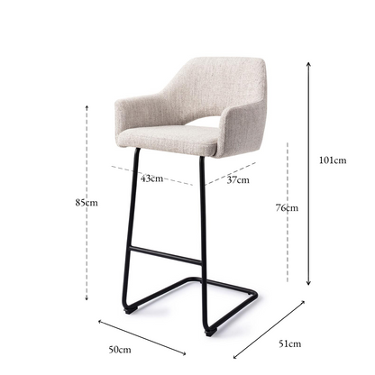 Yanai Bare Chair Taube