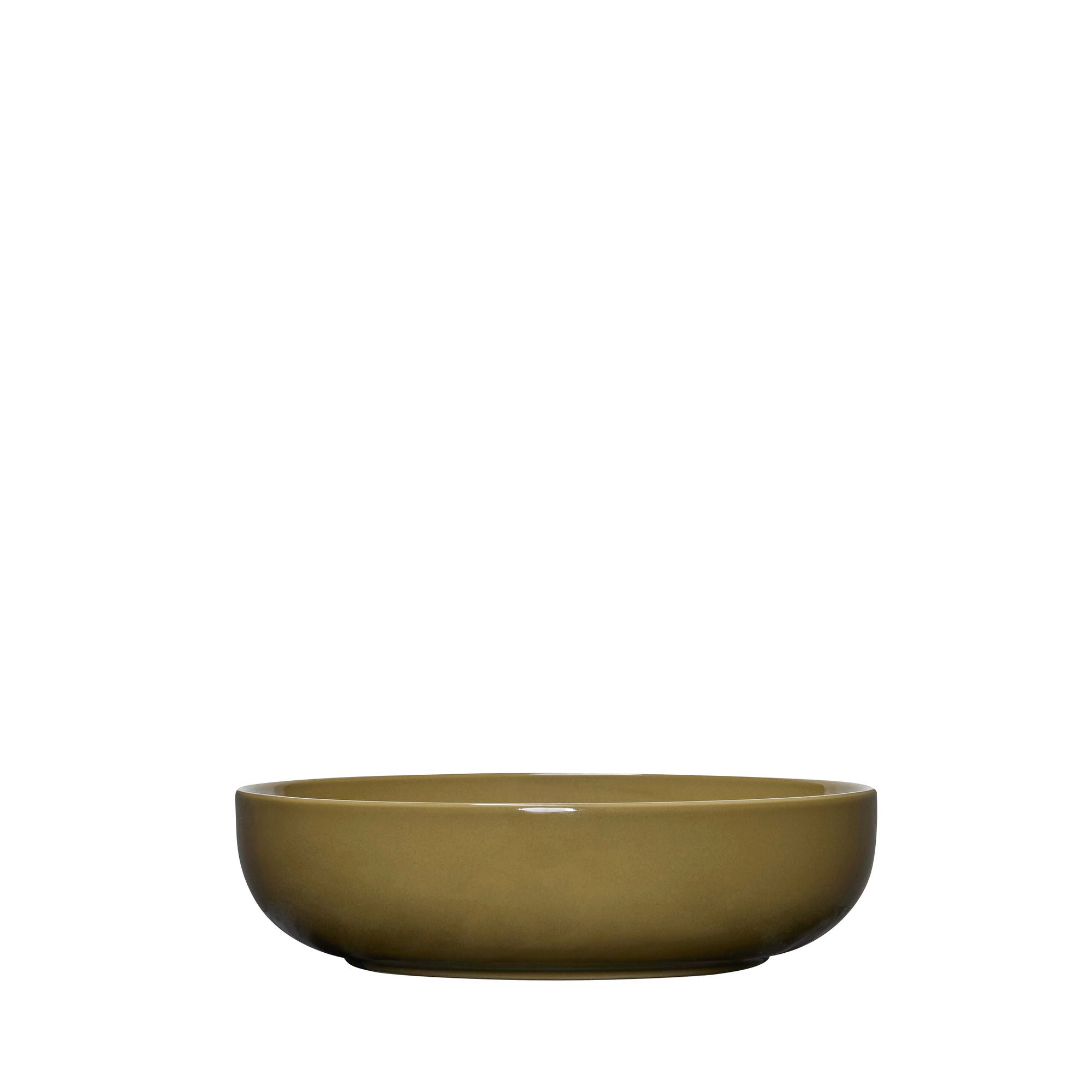 Hübsch Amare Bowl Medium Olivengrün