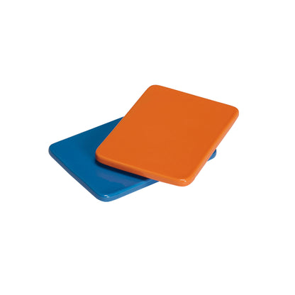 Hübsch Amare -Tisch Skåne kleinblau/orange (Set von 2)