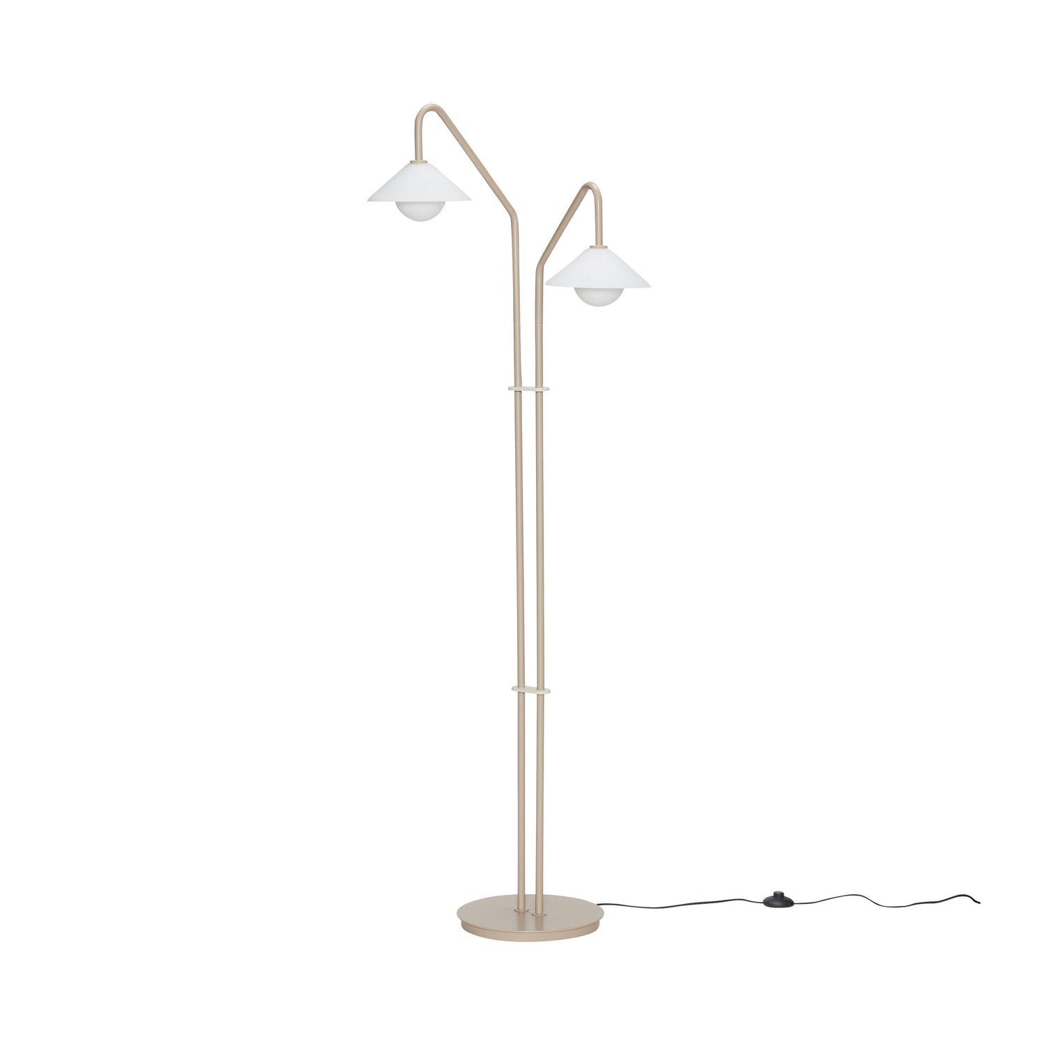 Hübsch Como -Stehlampe Beige