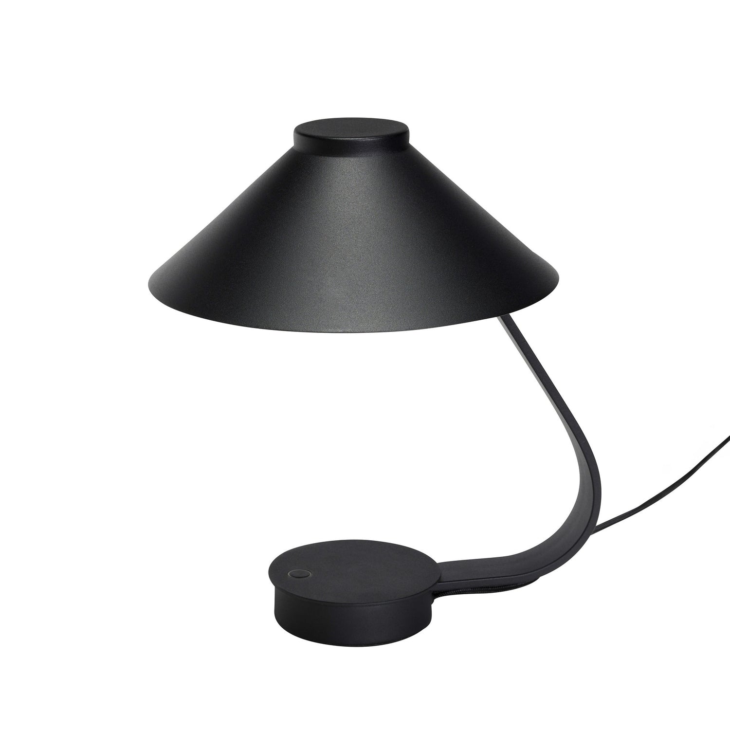 Hübsch Muri Tischlampe schwarz