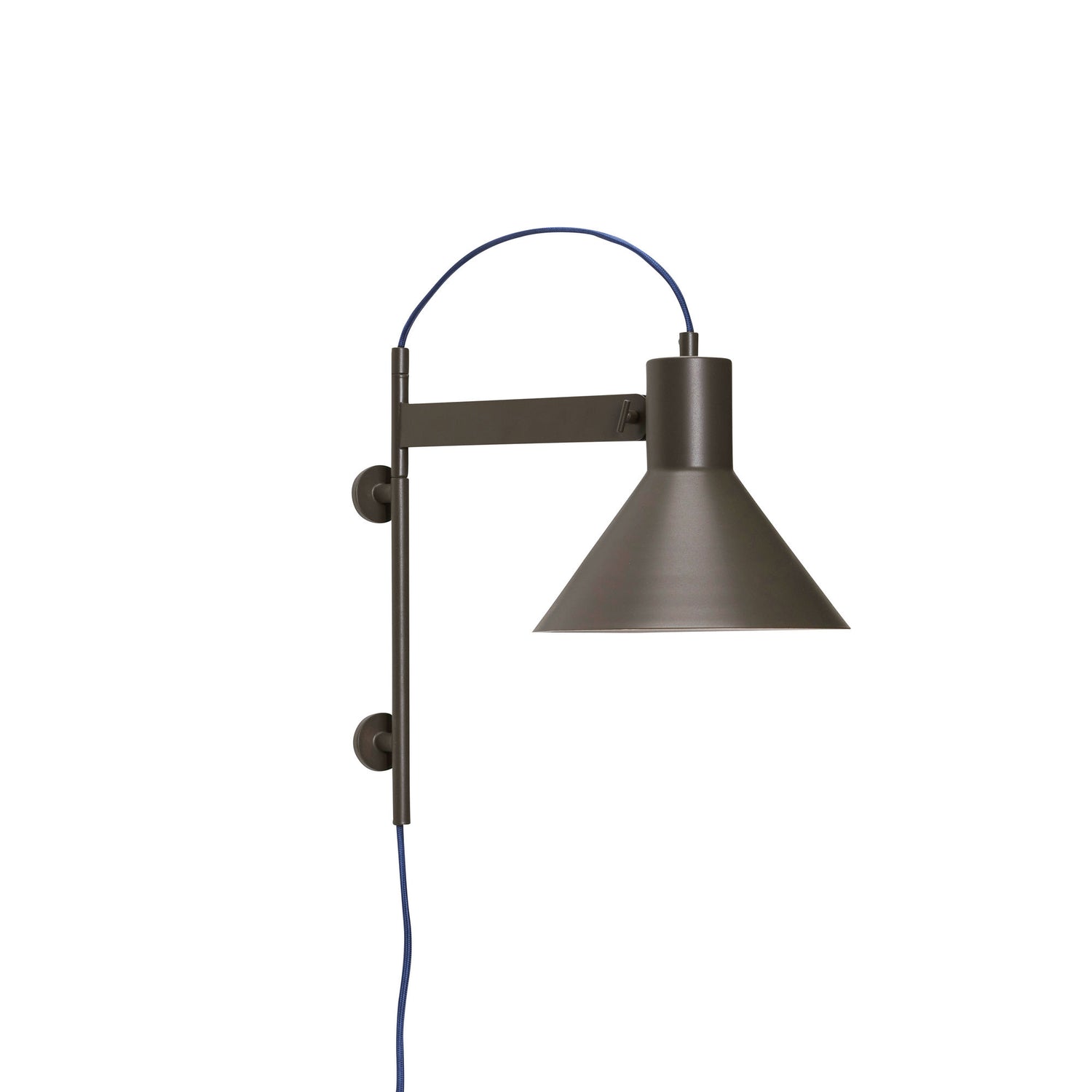 Hübsch Studio Wandlampe braun