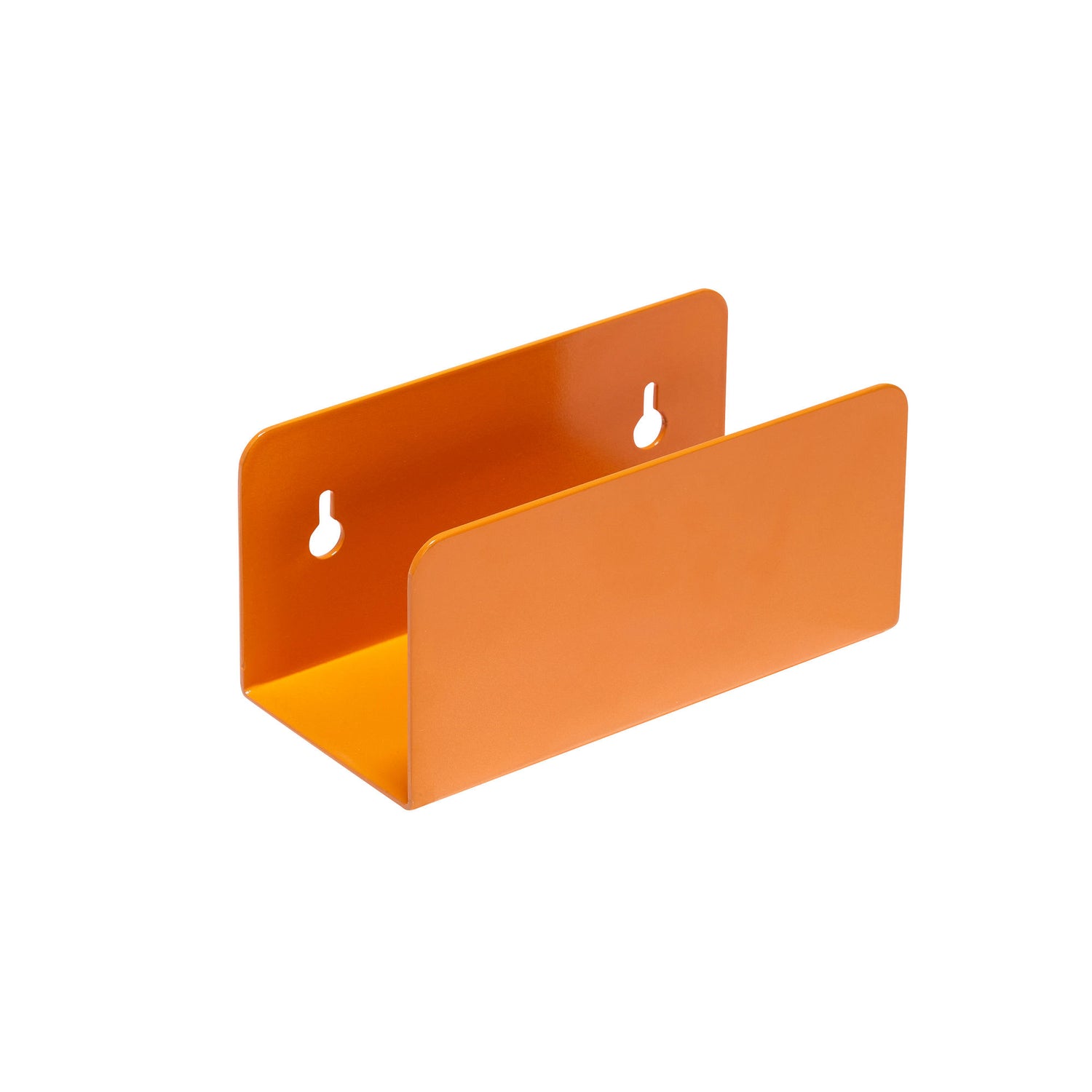 Hübsch Clutch Magazine Halter Orange