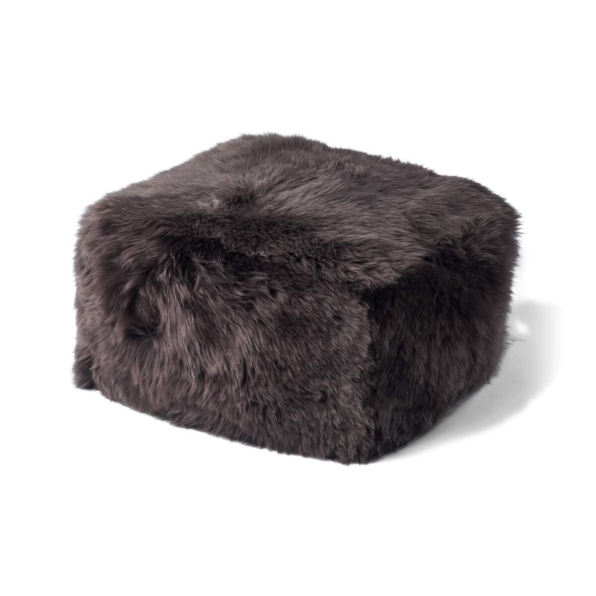 Lambskin Spruf | Lange Haare | Quadrat | 37x37 cm