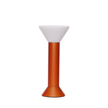 Hübsch Blitz tragbares Lampen -Metallic Orange