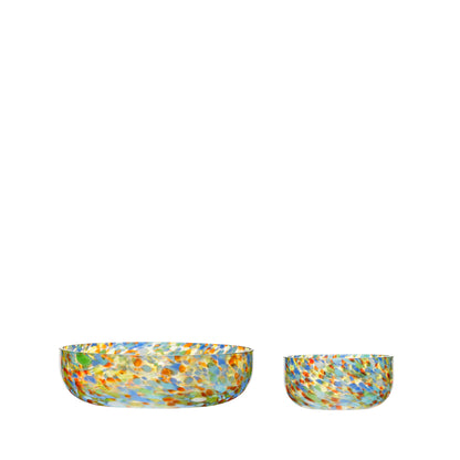 Hübsch Confetti Bowls Multicolored (Set von 2)