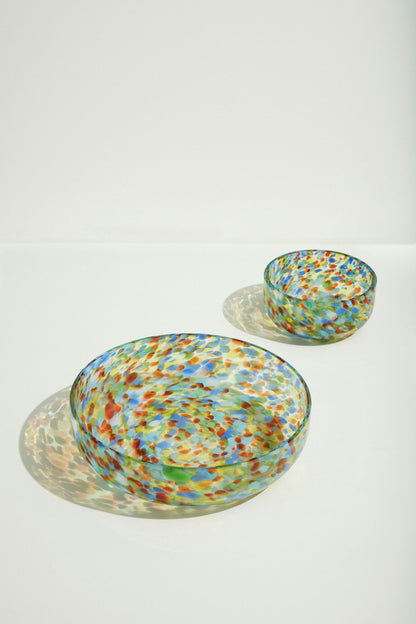 Hübsch Confetti Bowls Multicolored (Set von 2)