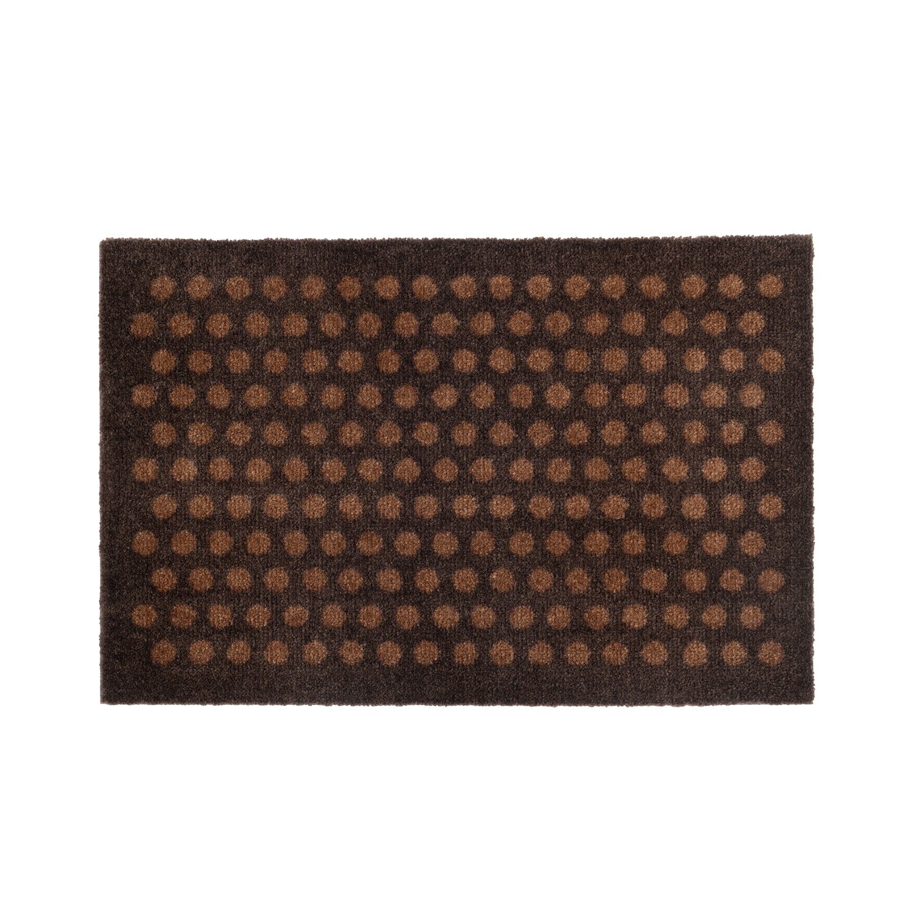 Nachrichten - Bodenmatte 40 x 60 cm - DOT/Cognac -dark Brown