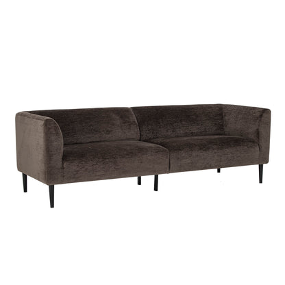 Lanna -Sofa, Braun, FSC® Mix, Polyester