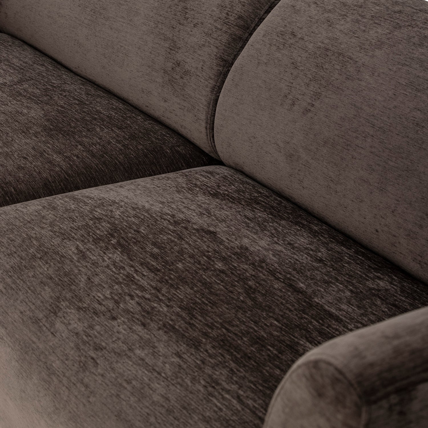 Lanna -Sofa, Braun, FSC® Mix, Polyester