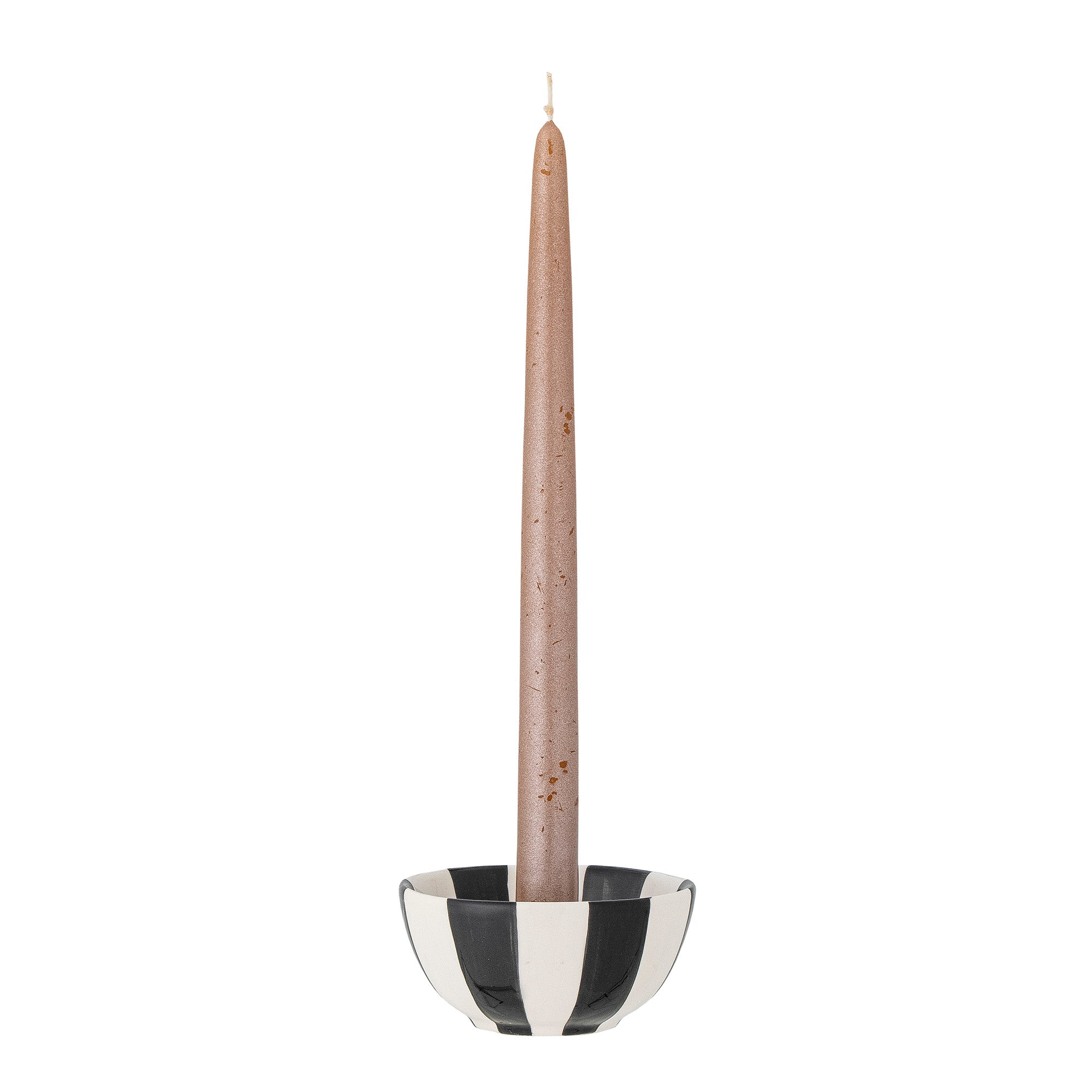 EJA Candlestick, Schwarz, Steinzeug