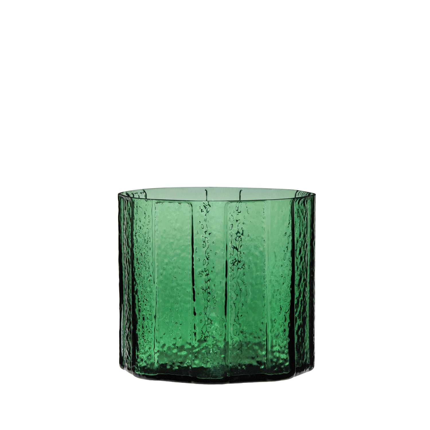 Hübsch Emerald Vase grün