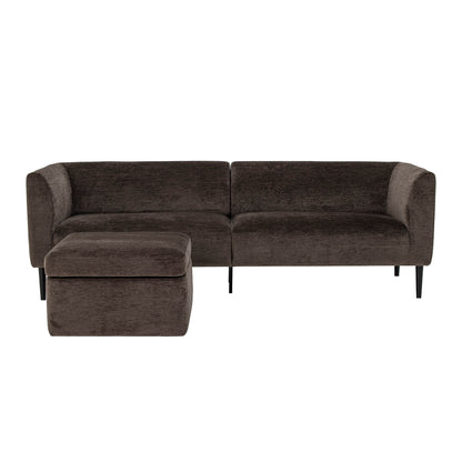 Lanna -Sofa, Braun, FSC® Mix, Polyester