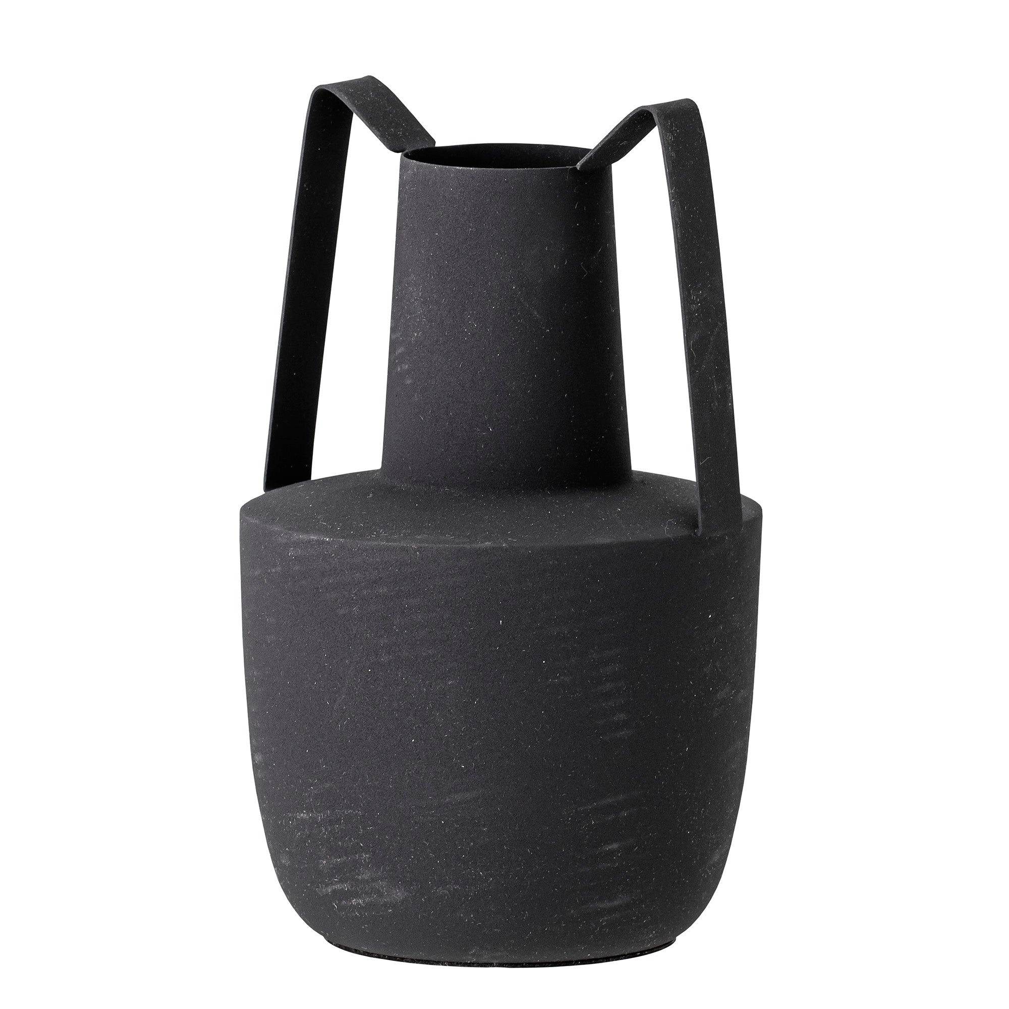 Itamar Vase, Schwarz, Metall