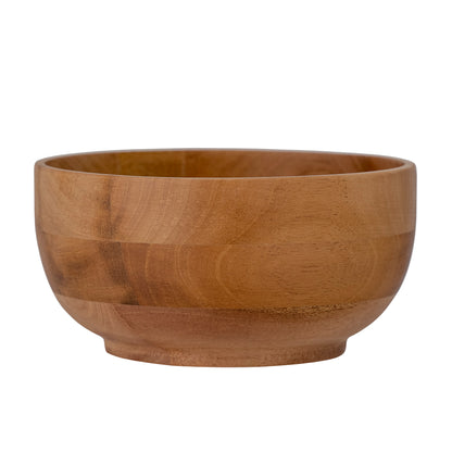 Zeline Bowl, Braun, Mahagoni