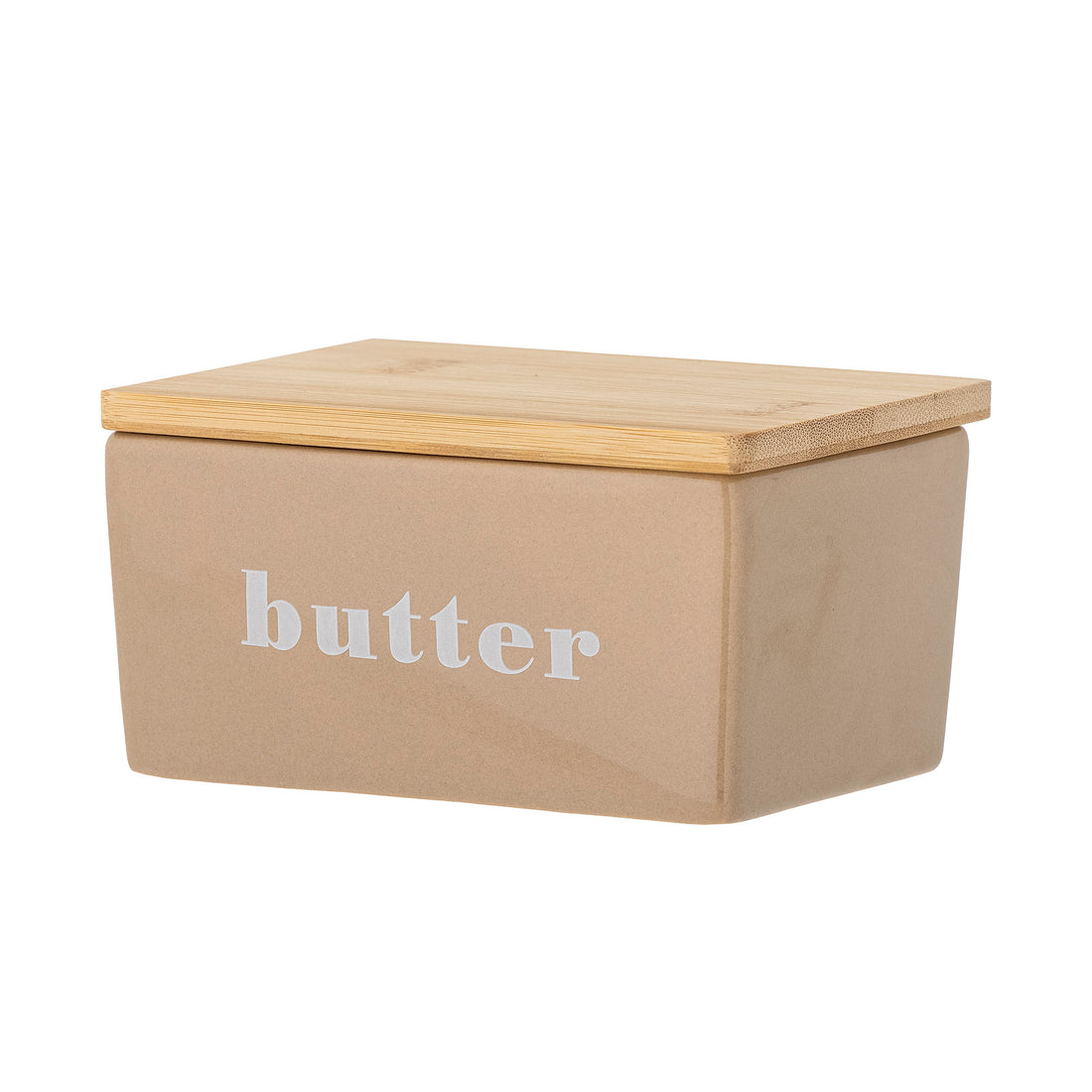 Hanyu Butter Box, braun, Steinzeug