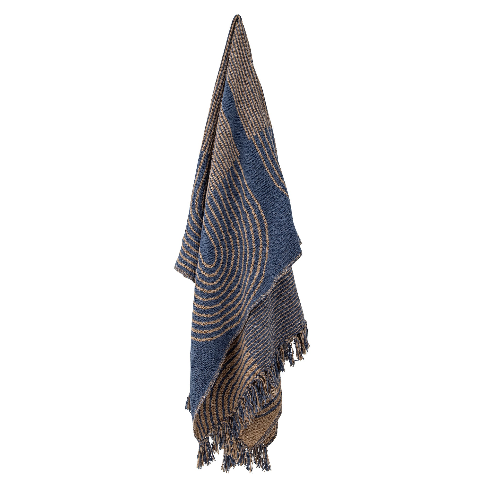 Tiffanie Plaid, Blau, recycelte Baumwolle