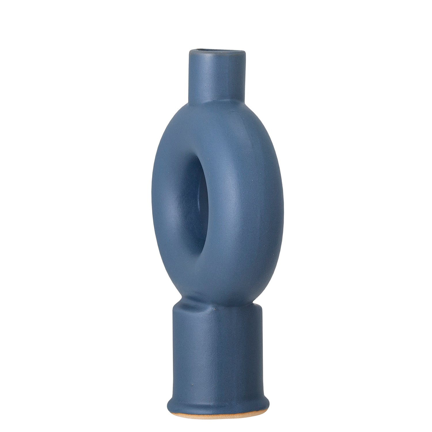 Dardo Vase, Blau, Steinzeug