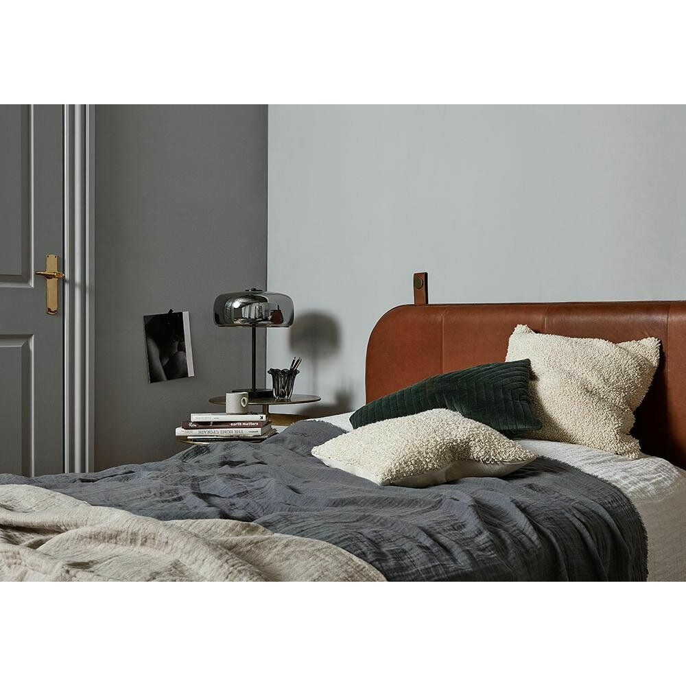 Nordal Anga Bed War / Back Cand in Leder - 181 cm - braun