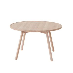 Andersen Furniture - C2 sofabord - eg/hvidpigmenteret - Ø80xH47,5 cm - Andersen Furniture - DesignGaragen.dk