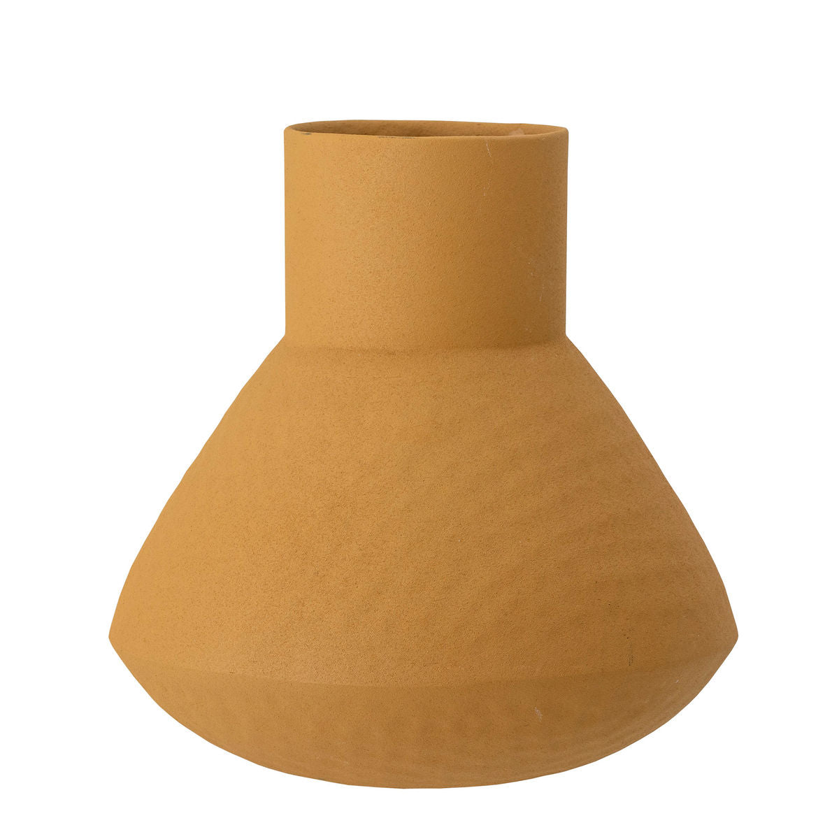 Bloomingville Isira Vase, Gelb, Metall