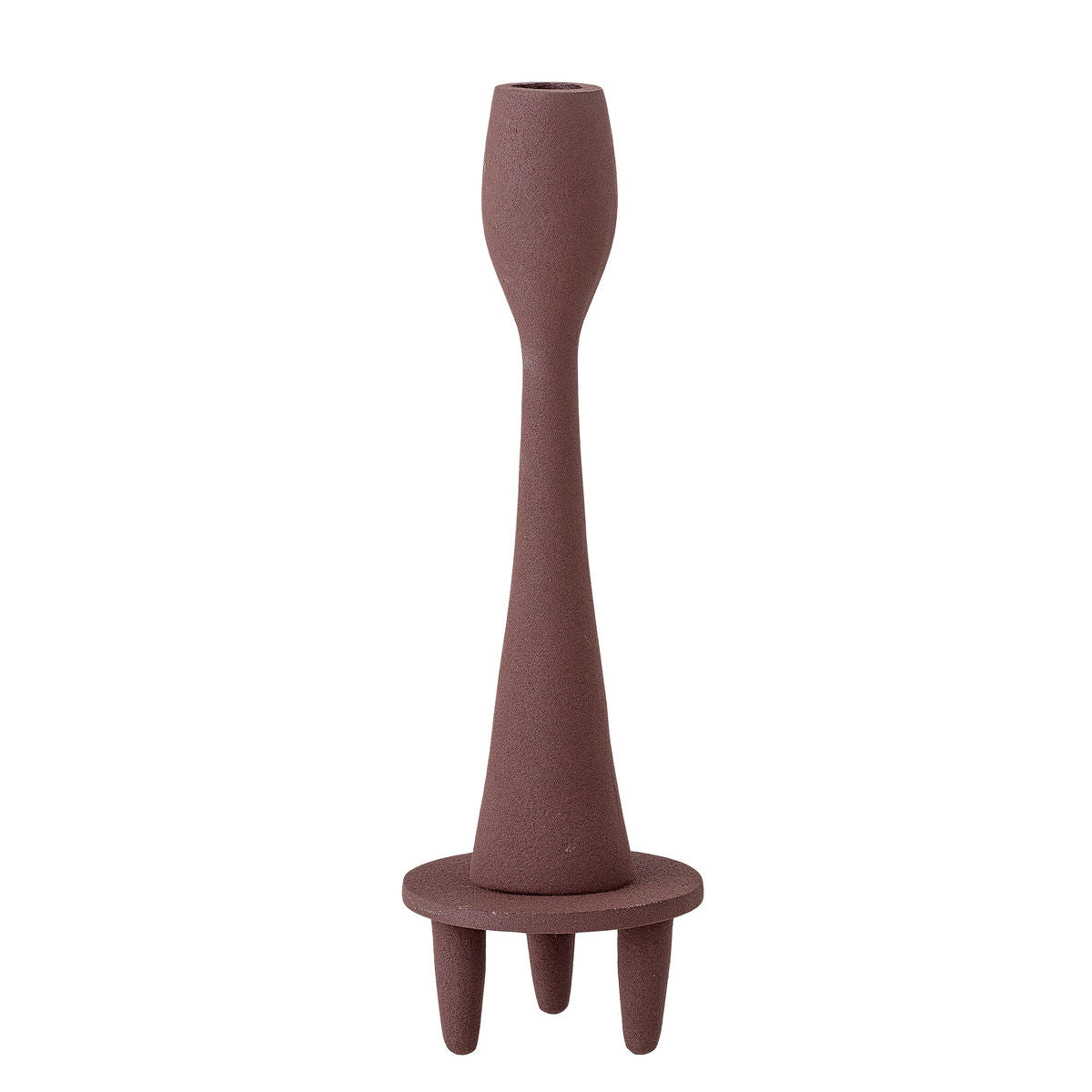 Bloomingville Davi Candlestick, Brown, Aluminium