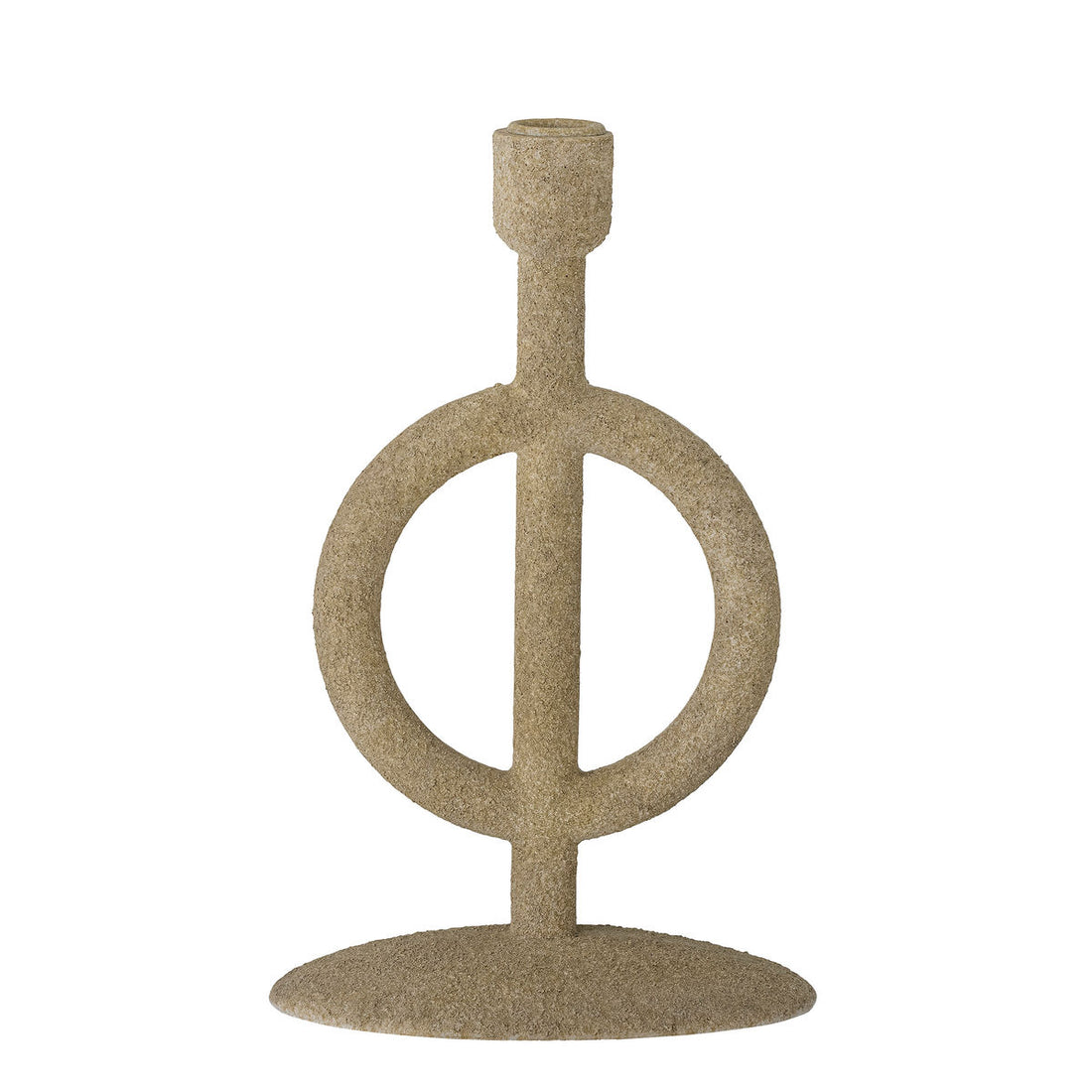 Bloomingville Flikka Candlestick, Natur, Polyresin