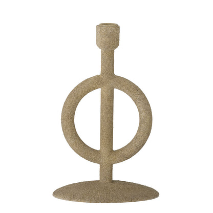 Bloomingville Flikka Candlestick, Natur, Polyresin