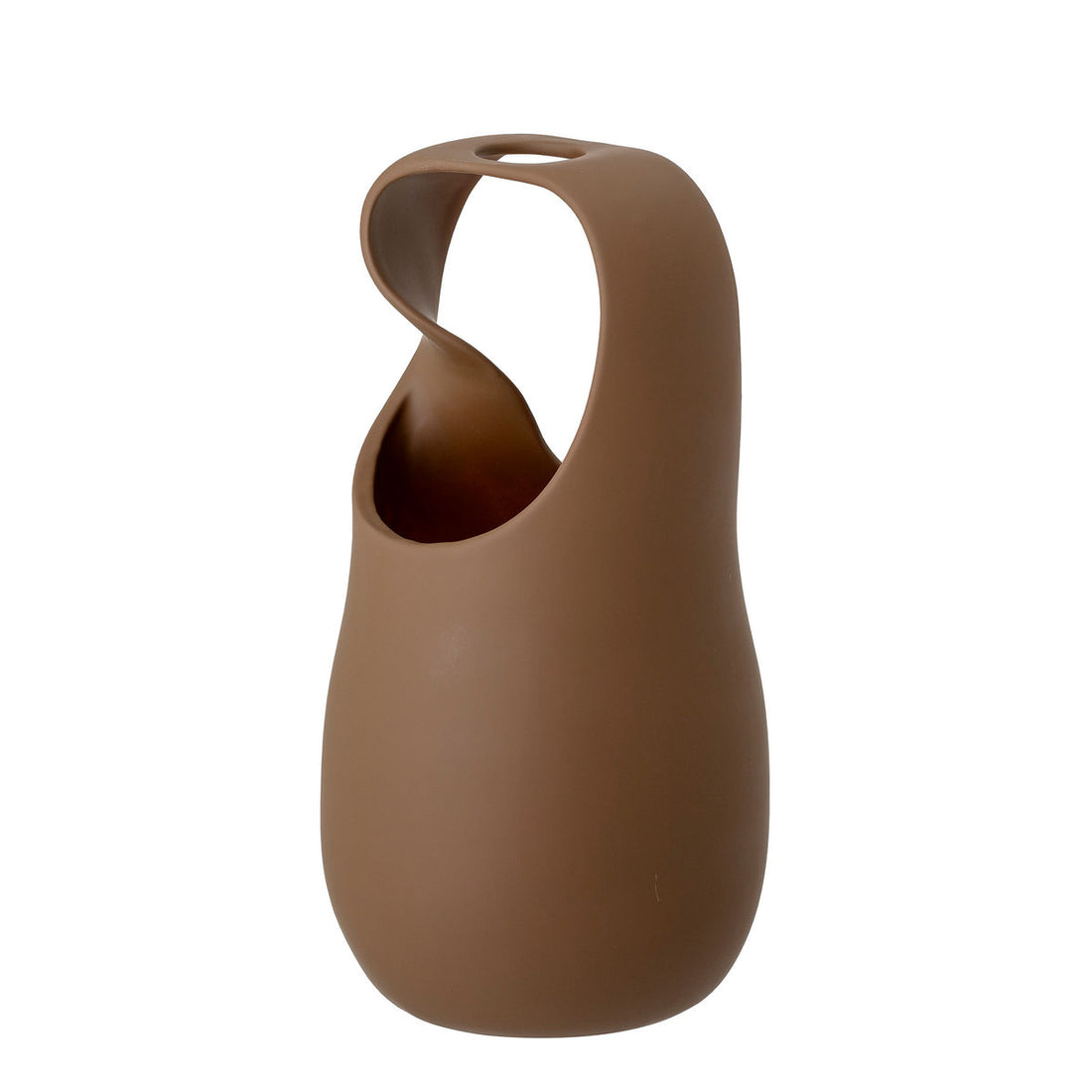 Bloomingville Nita Vase, Brun, Stentøj