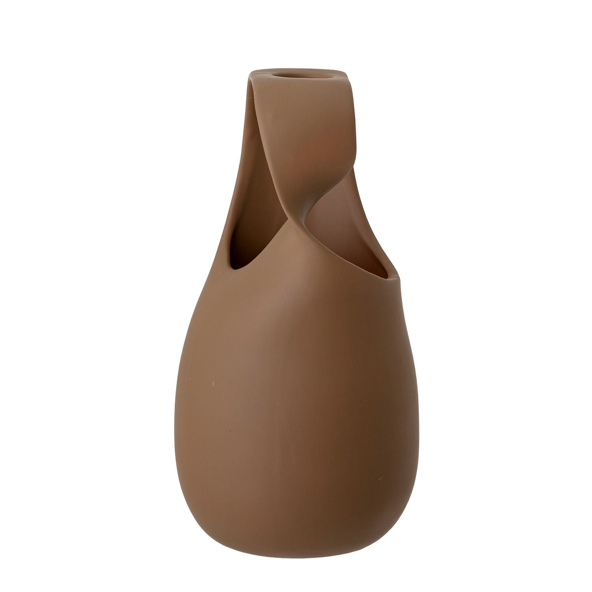 Bloomingville Nita Vase, Brun, Stentøj