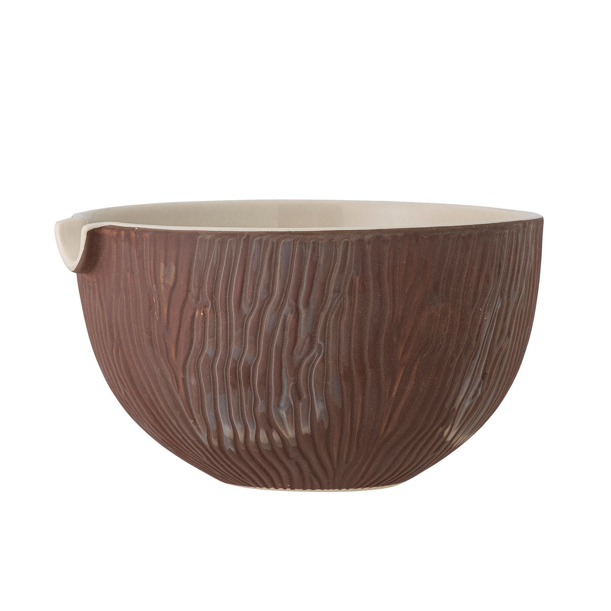 Bloomingville Toula Bowl, braun, Steinzeug