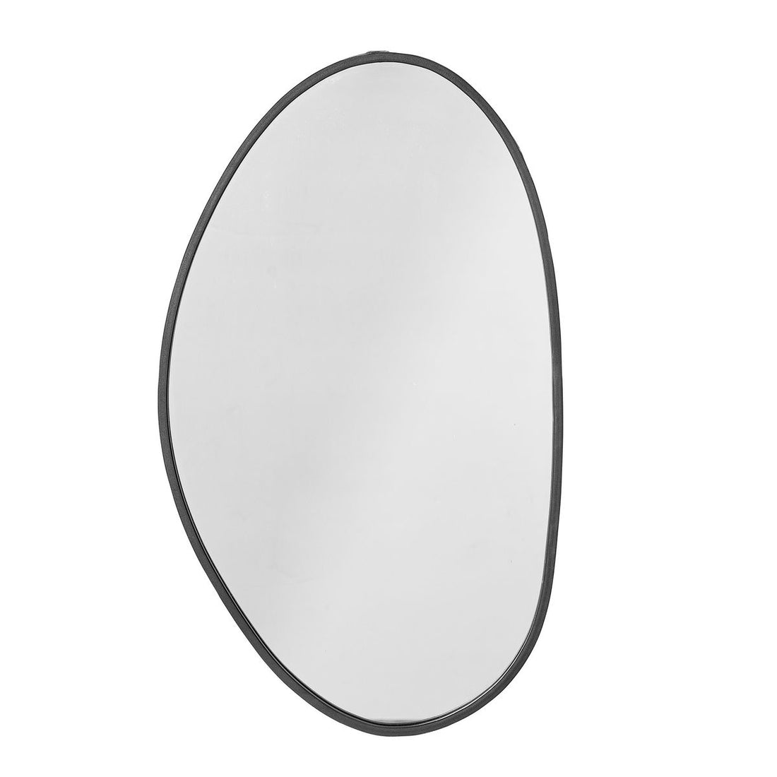 Kreative Sammlung Faun Wall Mirror, Schwarz, Eisen