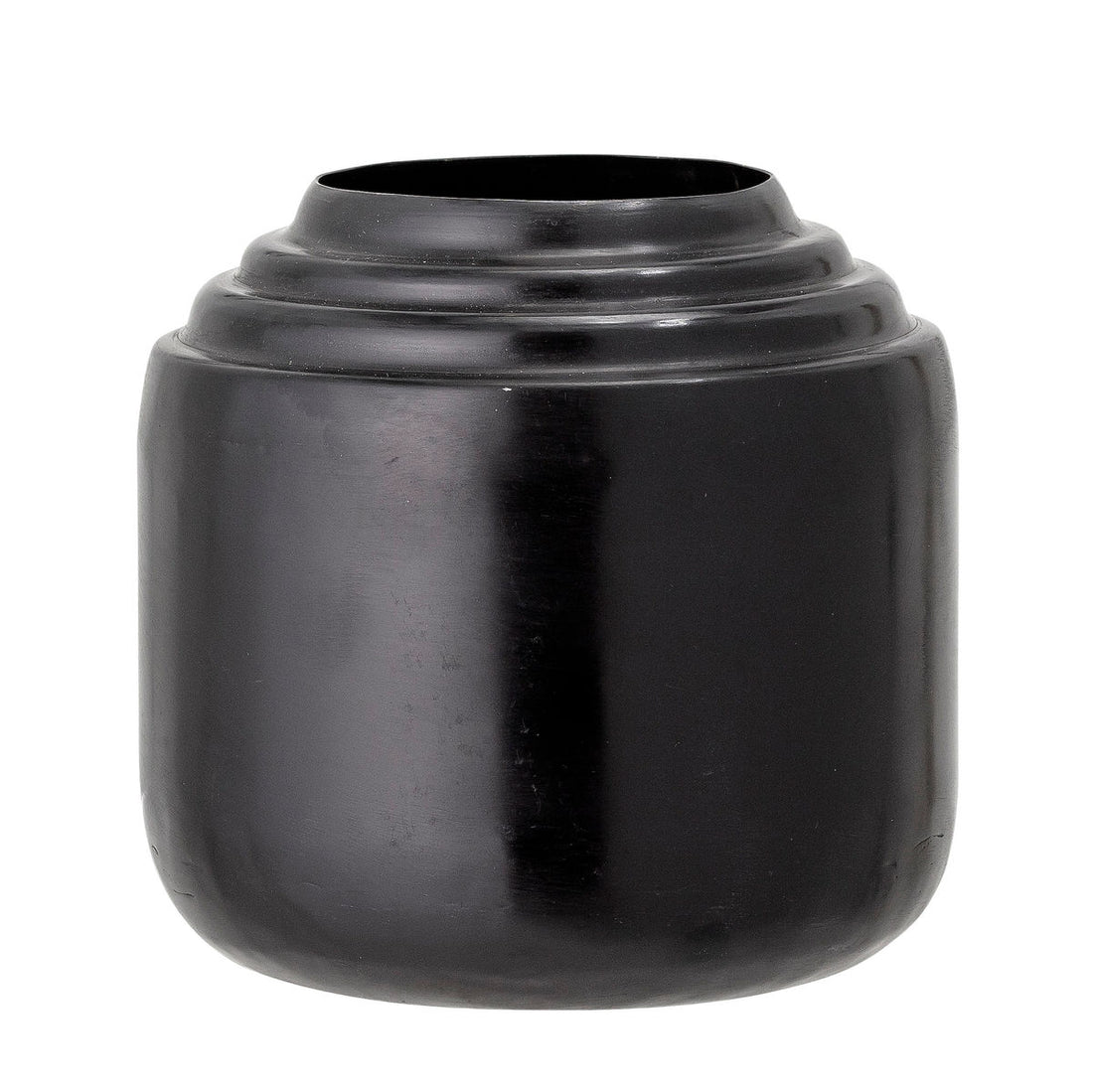 Bloomingville Mari Vase, Schwarz, Metall