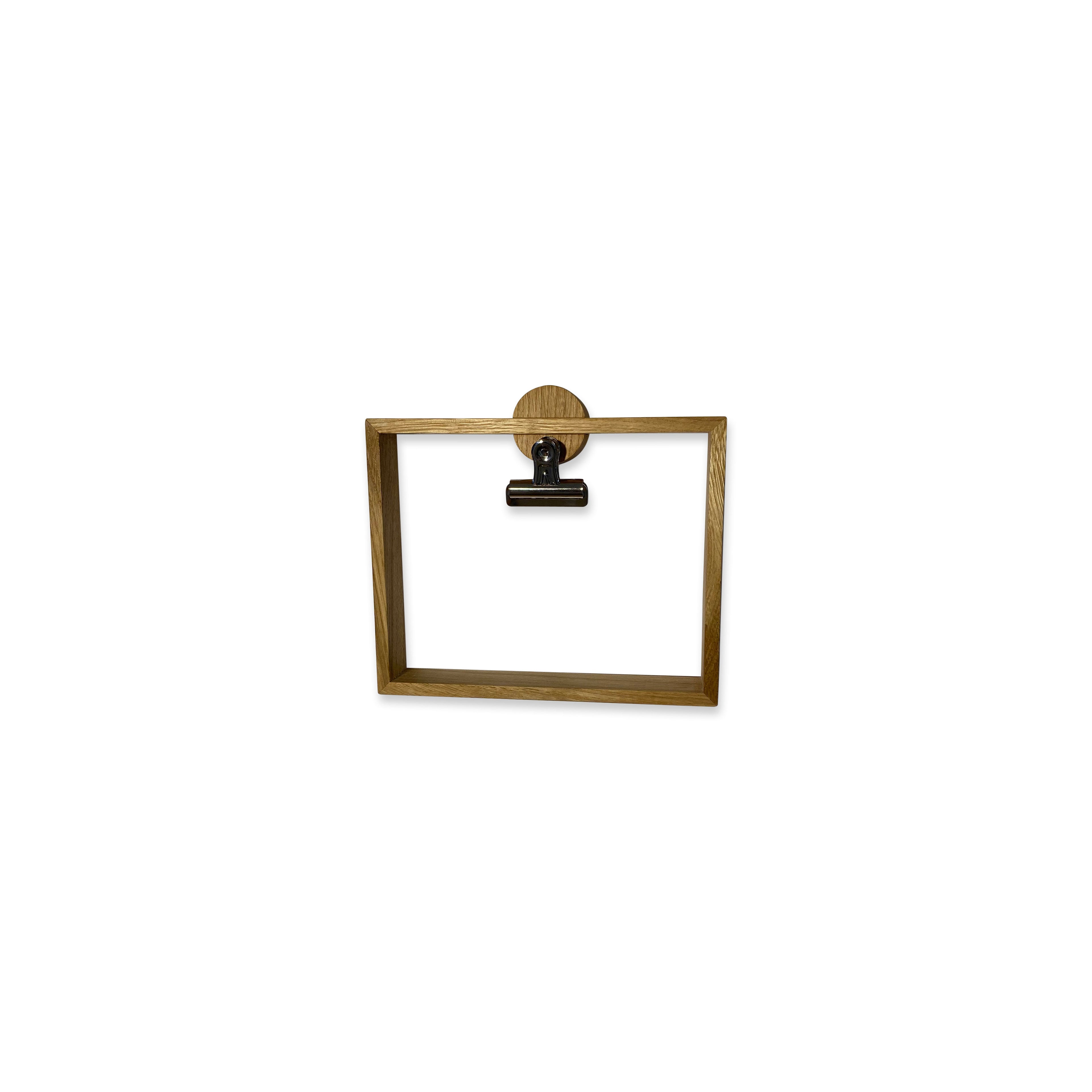 Langbo A6 Frame - Smoked Oiled Oak / Brass - Langbo - DesignGaragen.dk