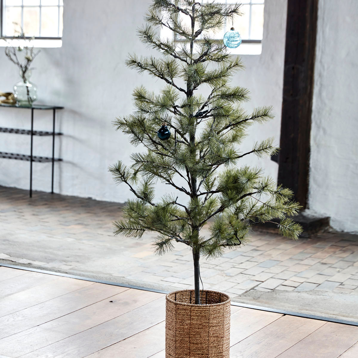 Weihnachtsbaum mit LED, HDPEUCE, Natur