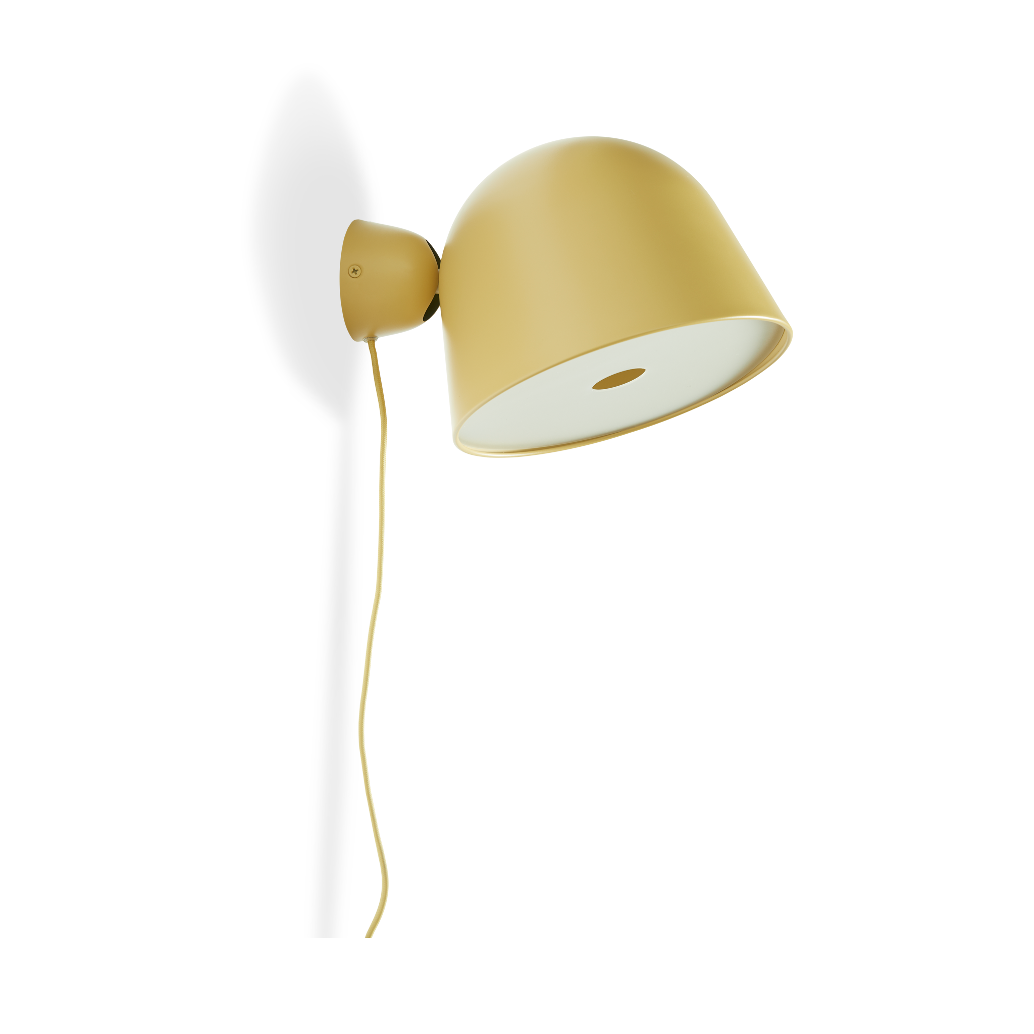 WOUD - Kuppi wall lamp 2.0 - Mustard yellow - WOUD - DesignGaragen.dk