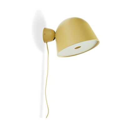 WOUD - Kuppi wall lamp 2.0 - Mustard yellow - WOUD - DesignGaragen.dk