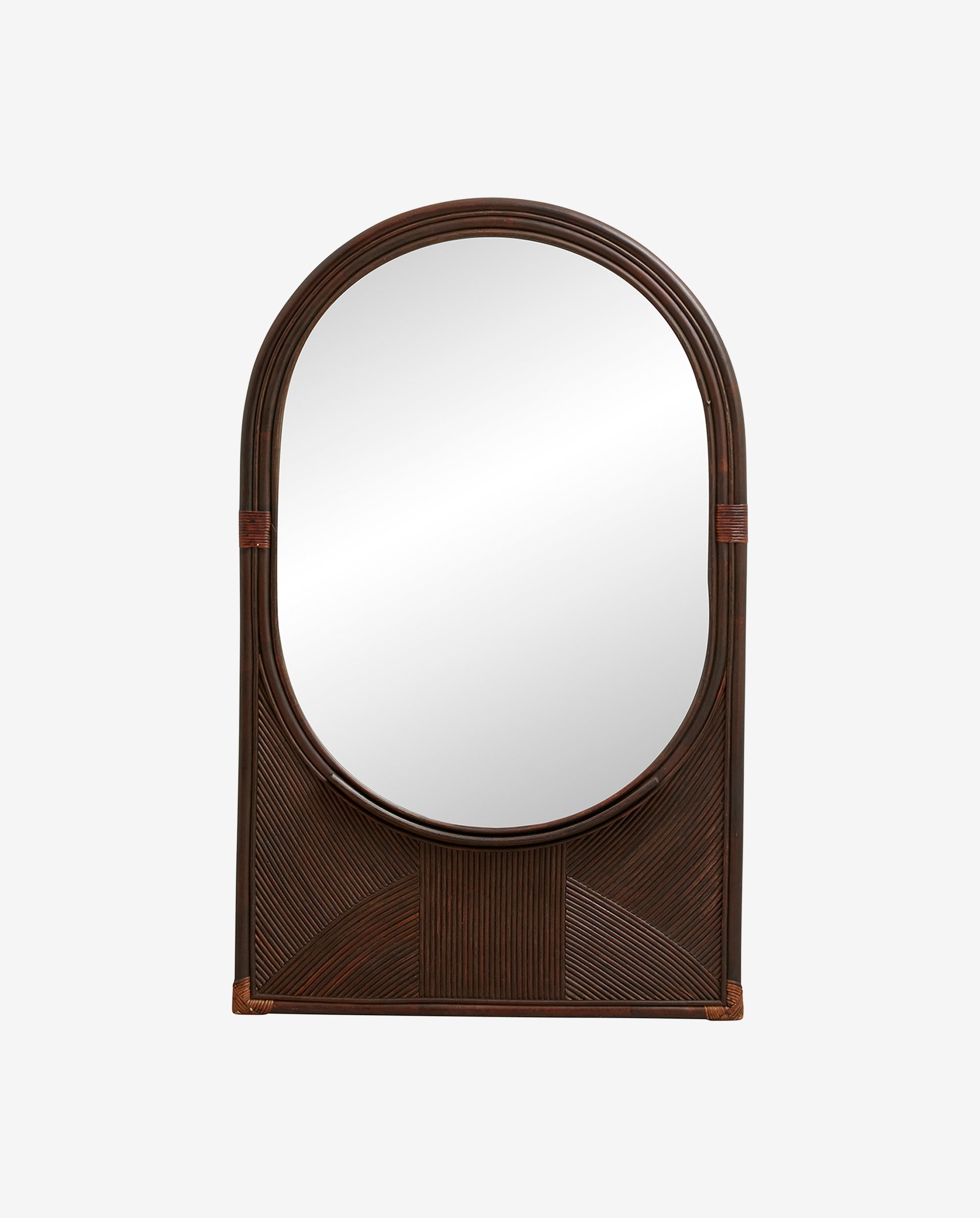 Nordal A/S Tura Mirror mit Regal, m - braun