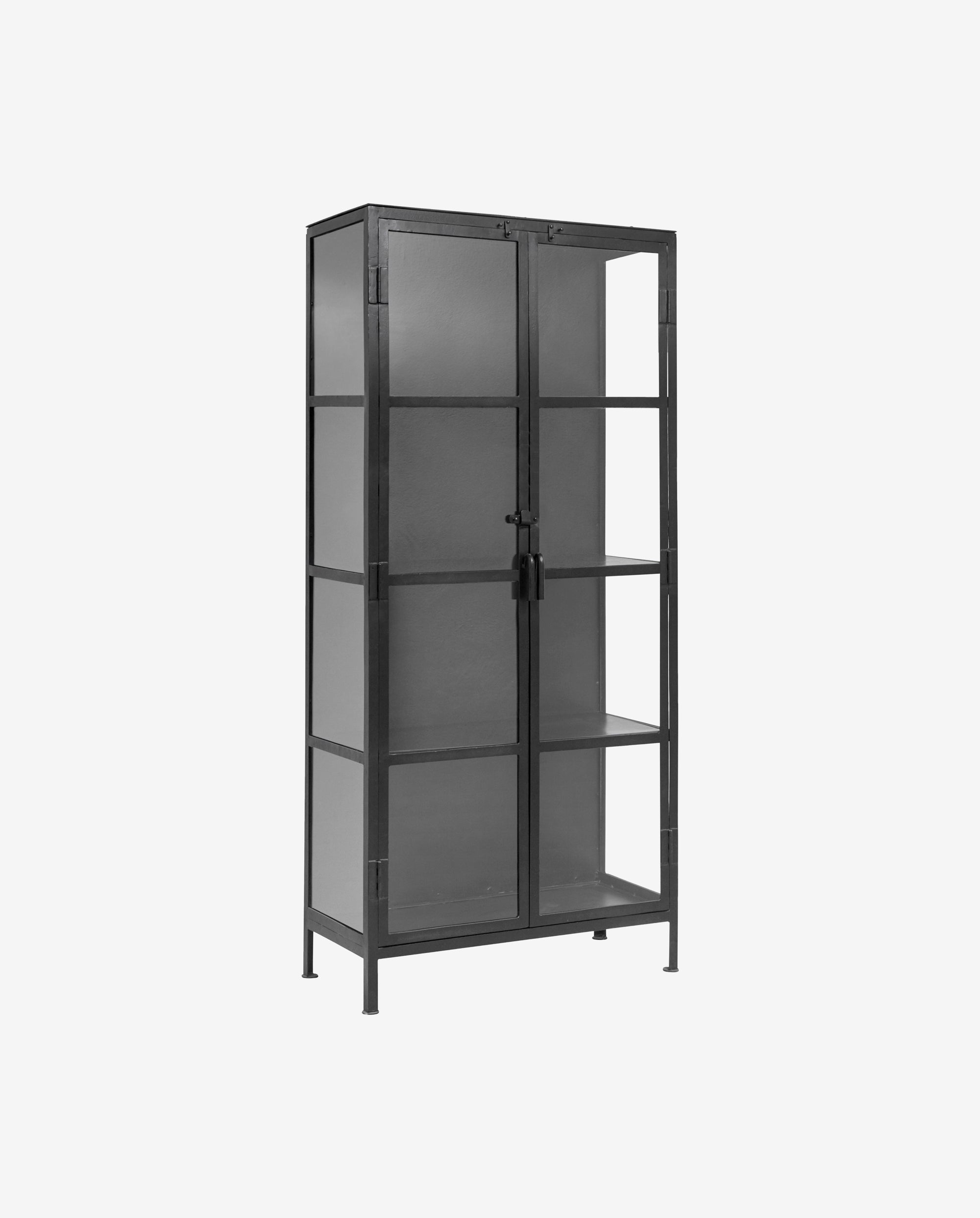 Nordal A/S Phoenix Black Cabinet, 2 Türen, klein