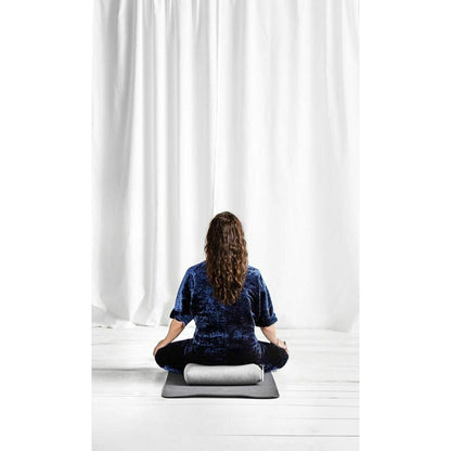 Nordal YOGA und Meditationskissen - 40x20 cm - grau