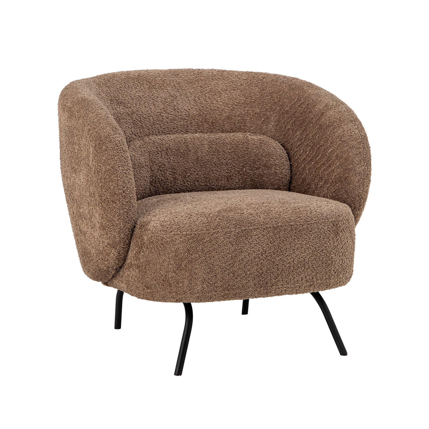 Bloomingville Harry Lounge Stuhl, Brown, Polyester