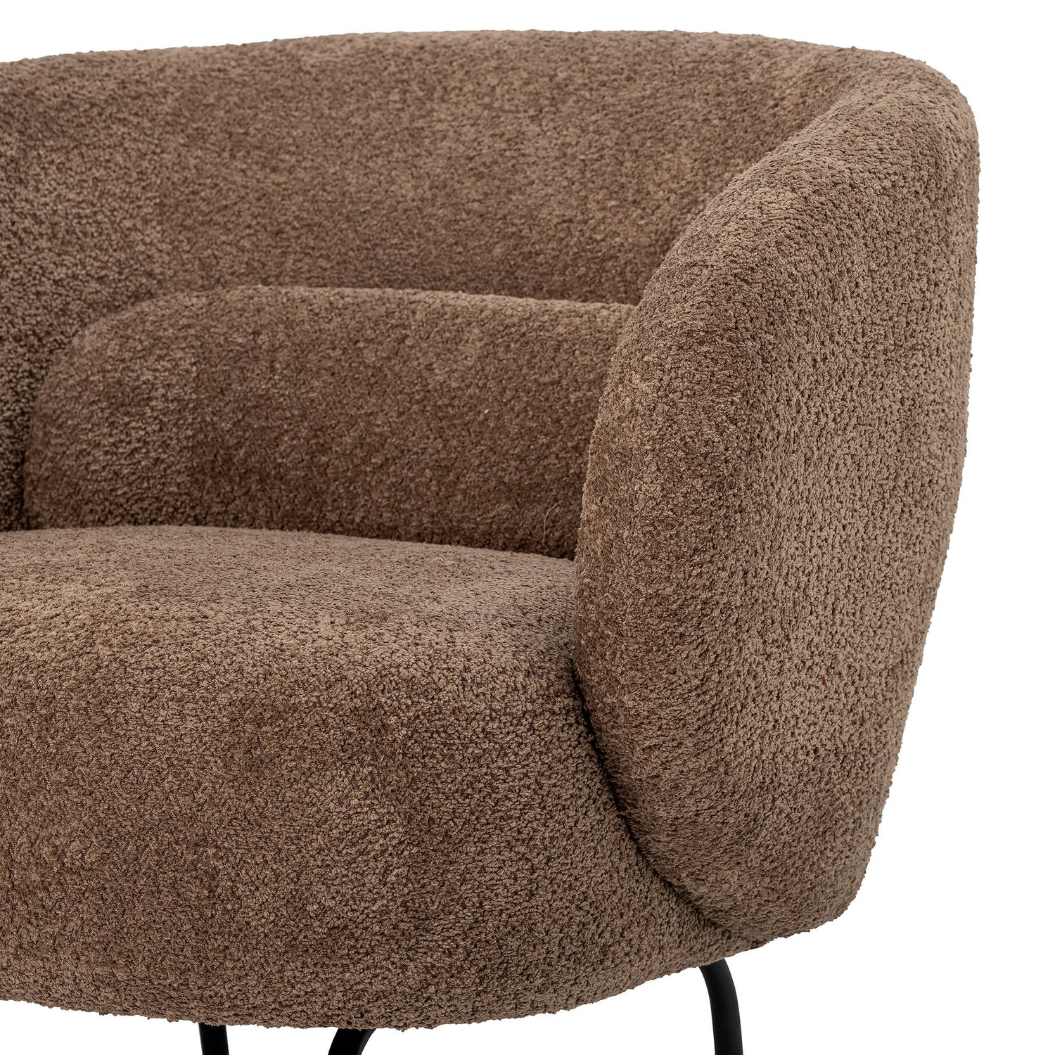 Bloomingville Harry Lounge Stuhl, Brown, Polyester