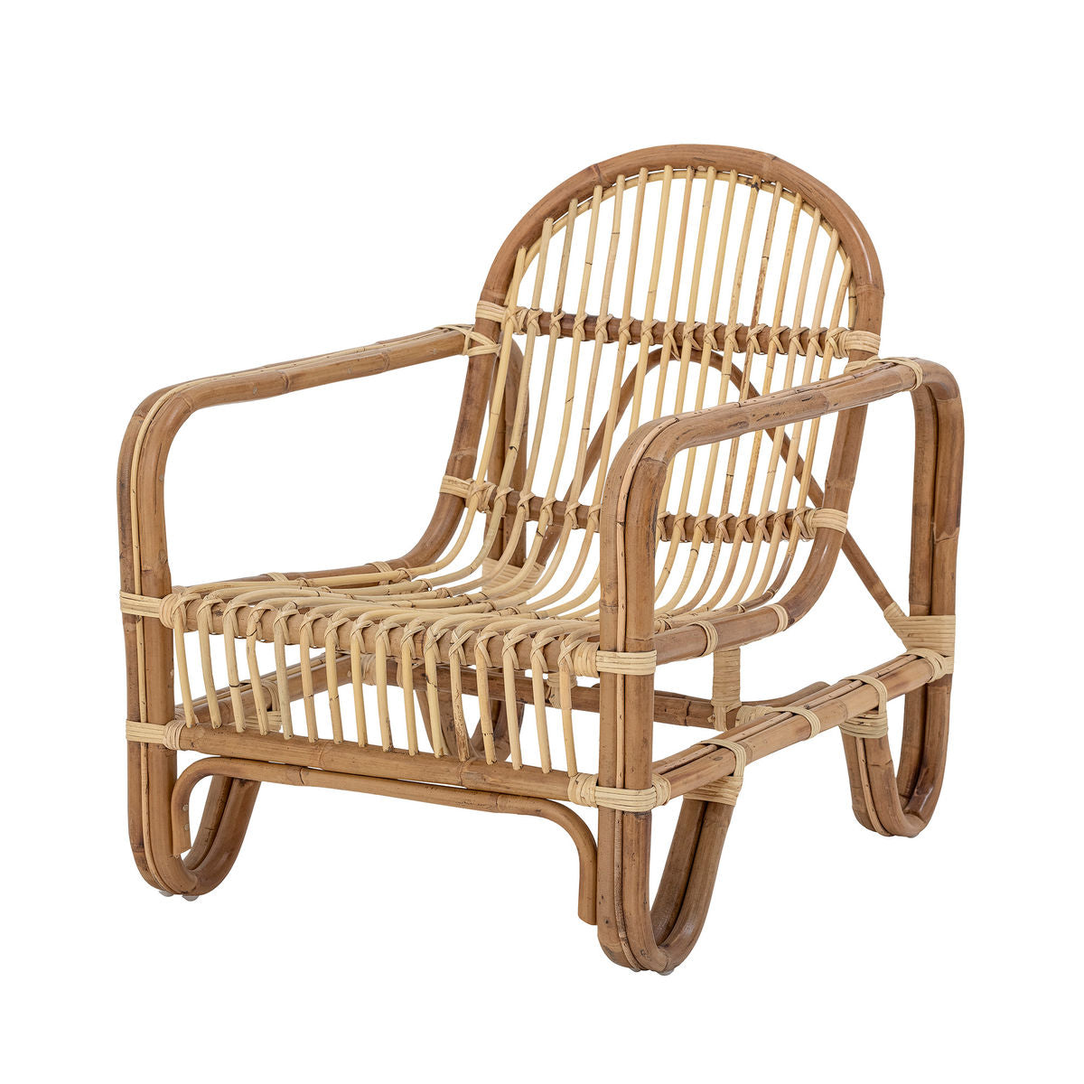 Bloomingville Baal Lounge Chair, Nature, Rattan