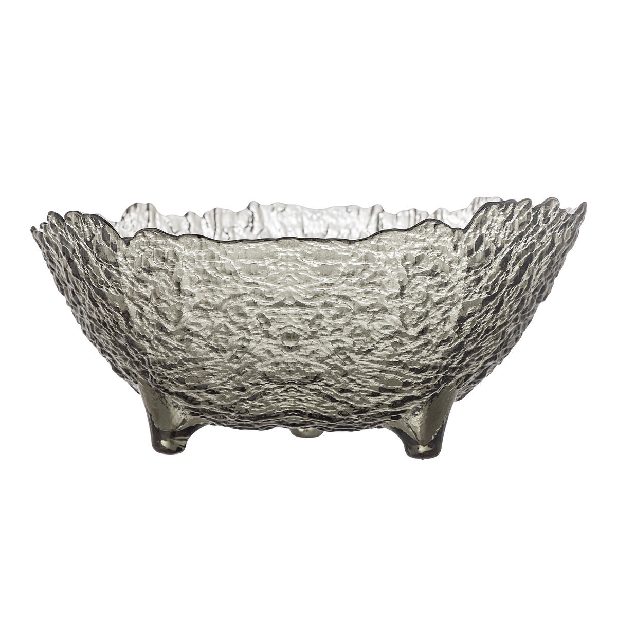 Kreative Kollektion Catia Bowl, Grau, Glas