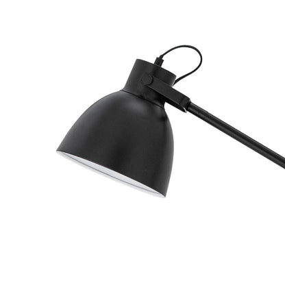 Kreative Kollektion Barca Stehlampe, Schwarz, Metall