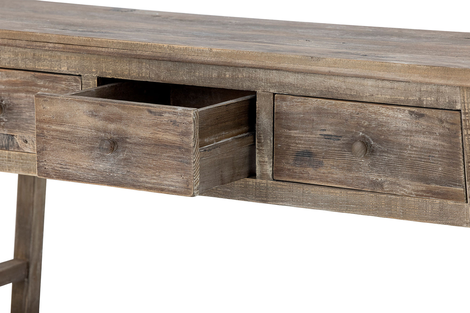 Kreative Sammlung Camden Console Table, Natur, zurückgewonnenes Kiefernholz