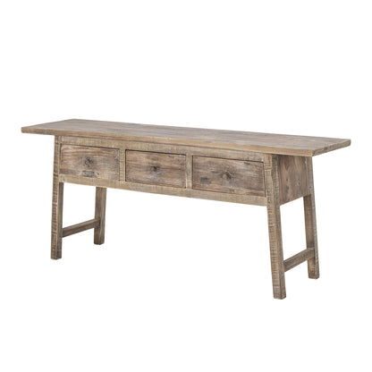 Kreative Sammlung Camden Console Table, Natur, zurückgewonnenes Kiefernholz